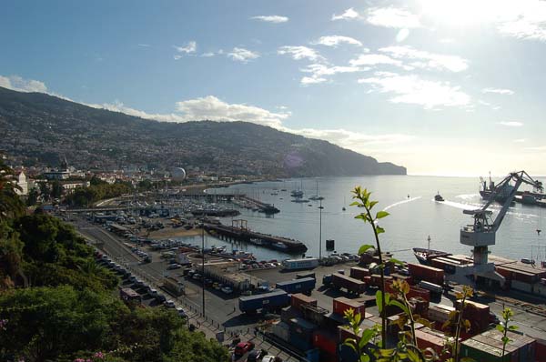 Der Hafen von Funchal