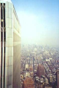 Vom Turm 2 des World Trade Centers aus