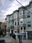 Typische Häuser in San Francisco
